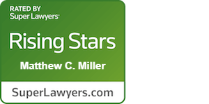 Matthew C. Miller - Super Lawyers Rising Stars Badge