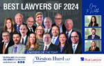 CONGRATULATIONS WESTON HURD ATTORNEYS NAMED BEST LAWYERS IN AMERICA© 2024