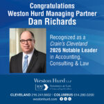 Managing Partner Dan Richards Named Crain’s Cleveland 2026 “Notable Leader in Accounting, Consulting and Law”